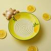 Ceramic Ginger Grater Plate, Manual Garlic Mincer Dish, Multifunctional Masher for Food, Kitchen Grinding Bowl for Ginger Garlic Puree