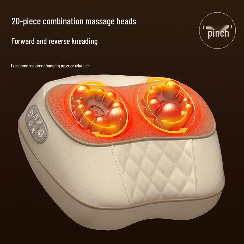 AUX Neck and Shoulder Kneading Massage Pillow