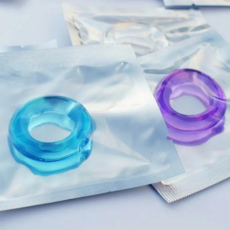 Silicone Durable Penis Ring Adult Men Ejaculation Delay Chastity Cock Rubber Rings Penis Enlargement Sex Toys For Male Sex Ring