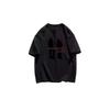 Plus-Size Women's Retro American Cotton Short-Sleeve T-Shirt, Loose Design