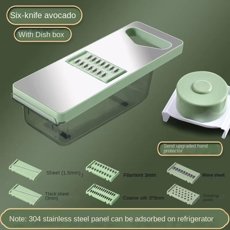 Stainless steel grater and slicer extra-thick multifunctional kitchen vegetable cutter stainless steel shredder for grating