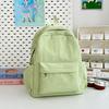 School bag new high value fresh sweet candy color backpack junior high school students lightweight travel backpack