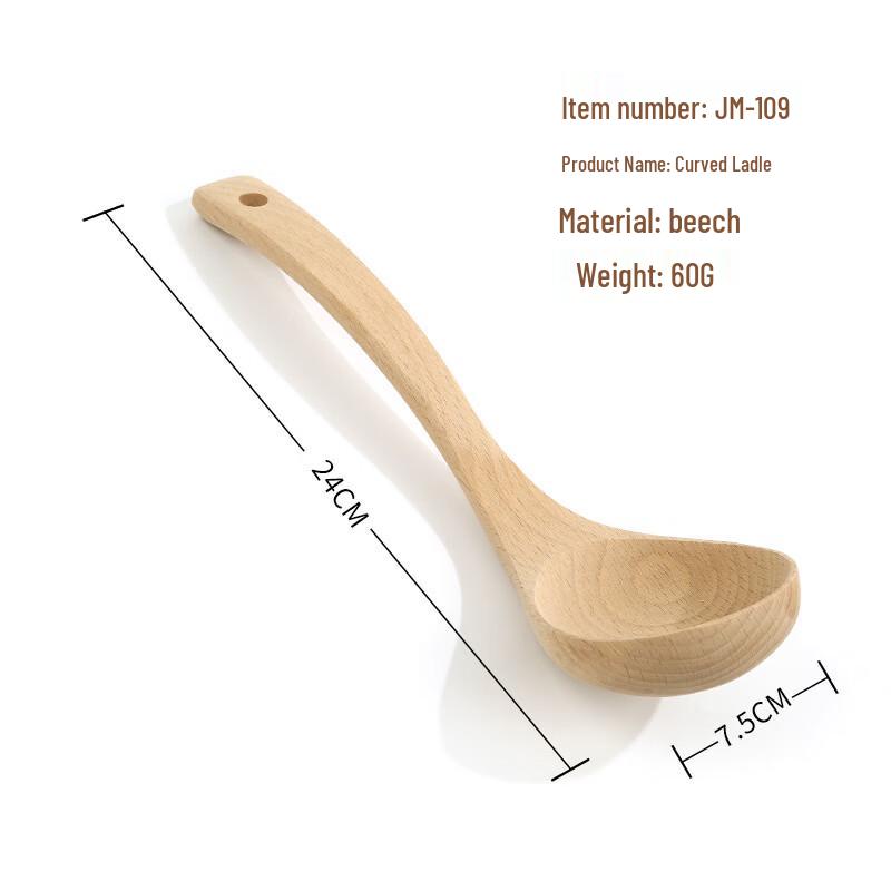 Abay Solid Wood Kitchen Utensils