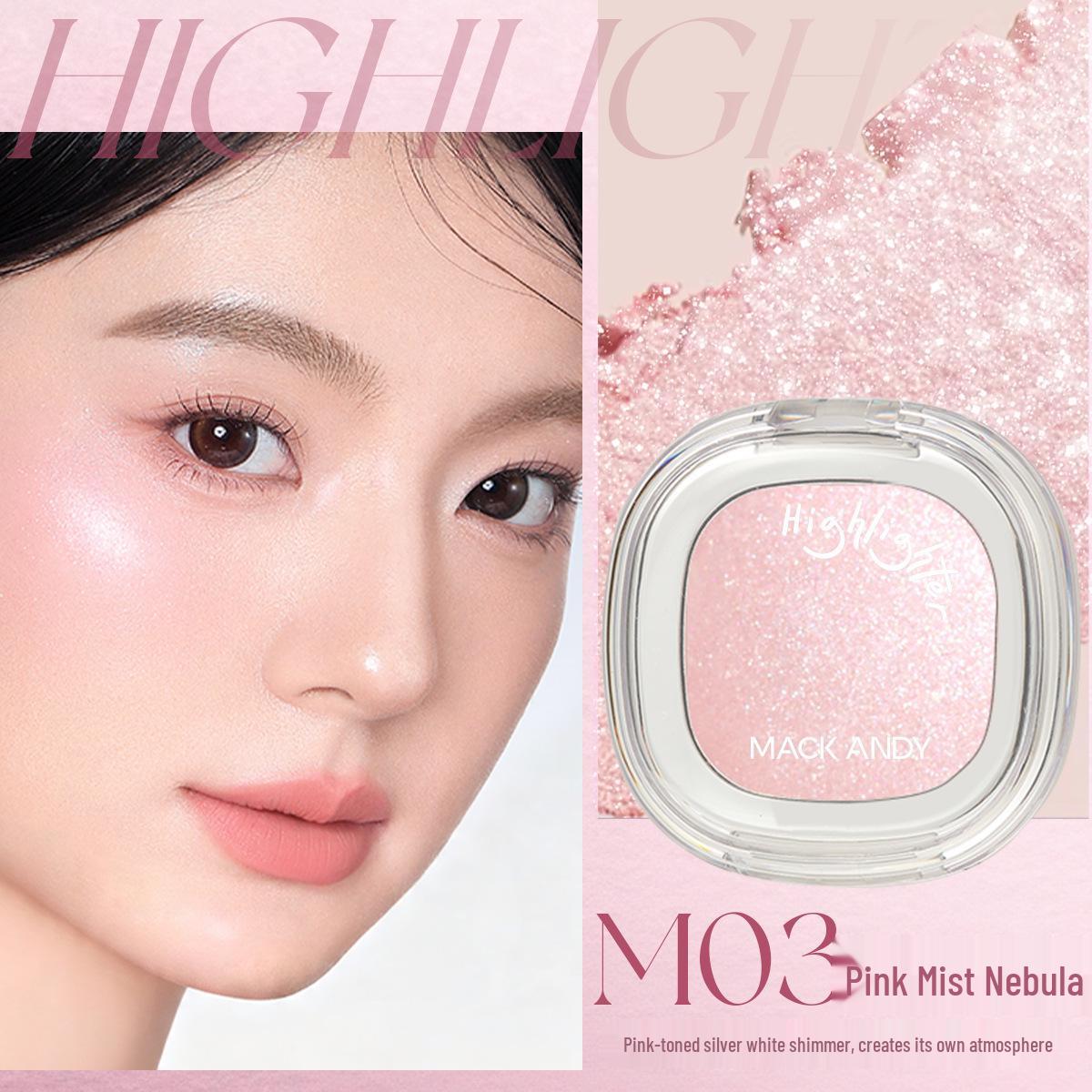 Andy Aqua Glow Translucent Diamond Glitter Face Highlighter Powder