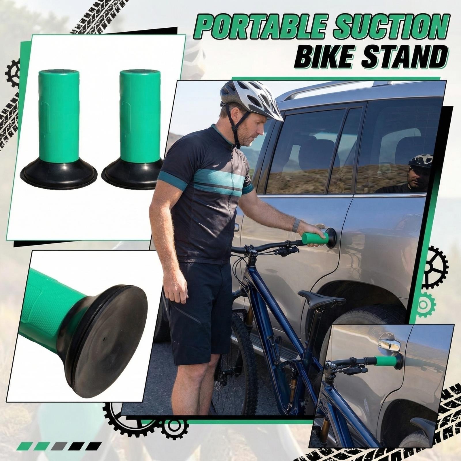

Portable Suction Cup Holder - Can Be Attached To Handlebars And Windshield. One Size