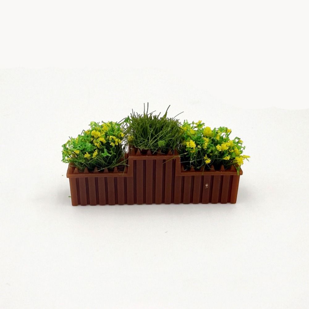 1:12 Scale Cherry Blossom Flowers Lifelike Garden Lifelike Artificial Flower Doll House Decor