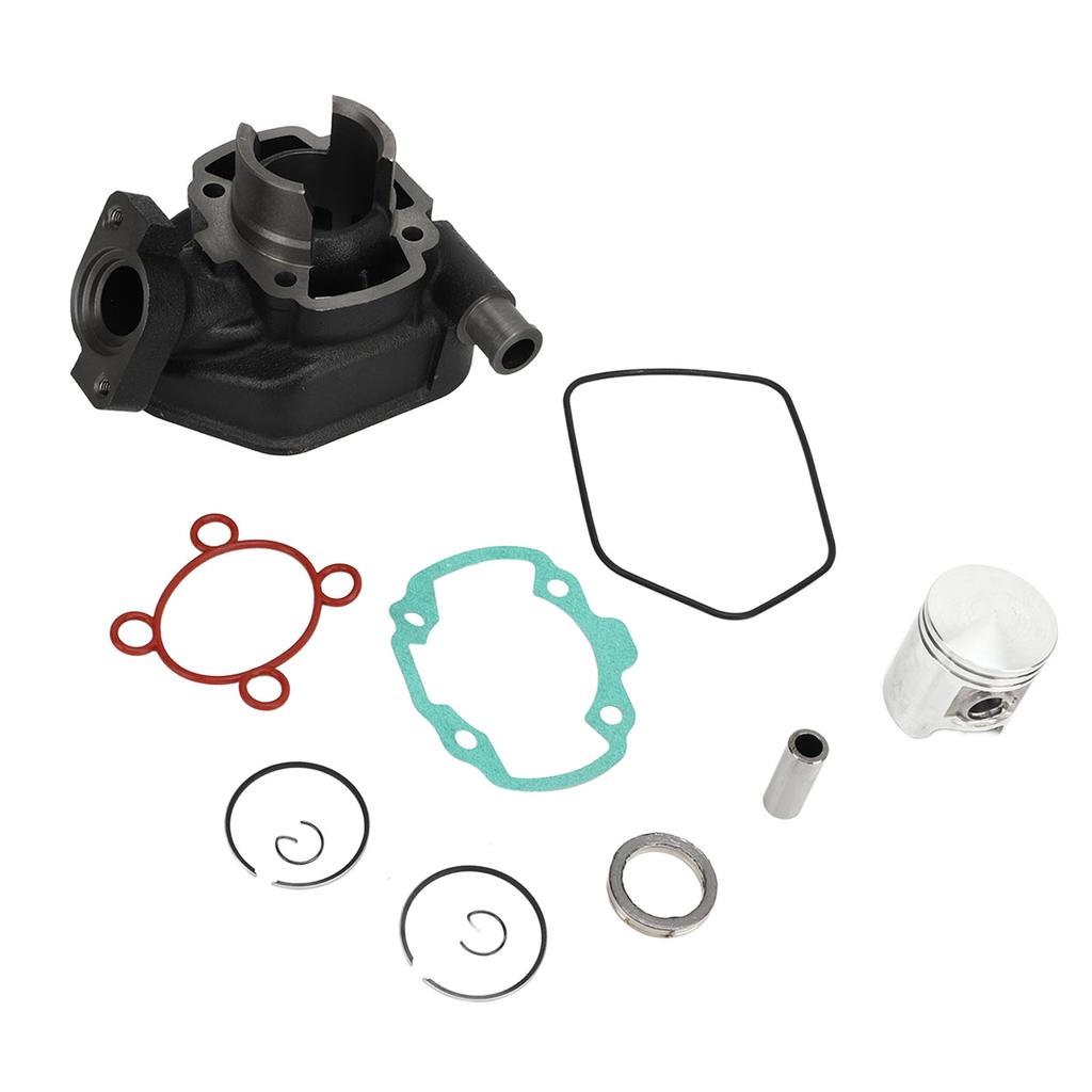 50cc Engine Piston Cylinder Kit 40mm Diameter Gasket Ring Set Replacement for Peugeot Speedfight 3 4 2 Stroke