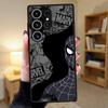 Case for Samsung Galaxy S26 S22 S23 FE S20 S25 Ultra S21 S24 Plus Note 20 10+ Funda Phone Cover Marvels Spider-Man Venom