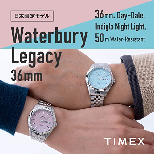 TIMEX Waterbury Legacy Watch, Unisex, TW2V66600, Silver [Parallel Import]