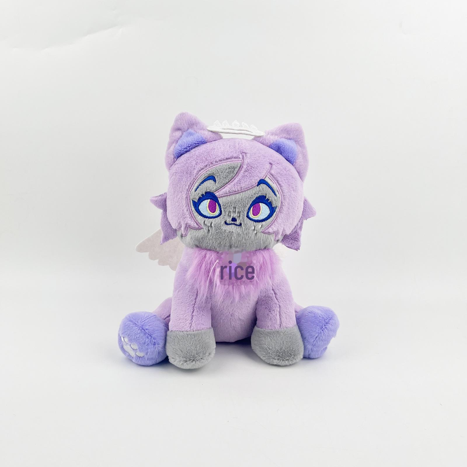 

Hazbin Hotel Hell Inn Cat Мягкая Аниме Кукла 30cm/0.22kg