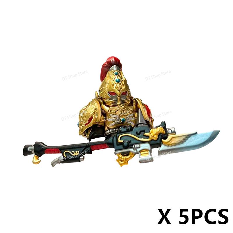 Medieval Ancient Castle Green Dragon Raven Knights Armour Assemble Scene Building Block Figures Children's Bricks DIY Toys Gifts