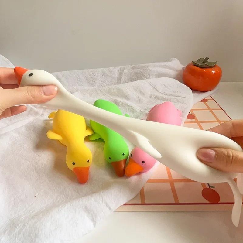 Stress Relief Duck Squeezing Toy for Kids Adults - Anti-Stress, ADHD Sensory Toys Gift for Classroom Prize Party Goodie Bag