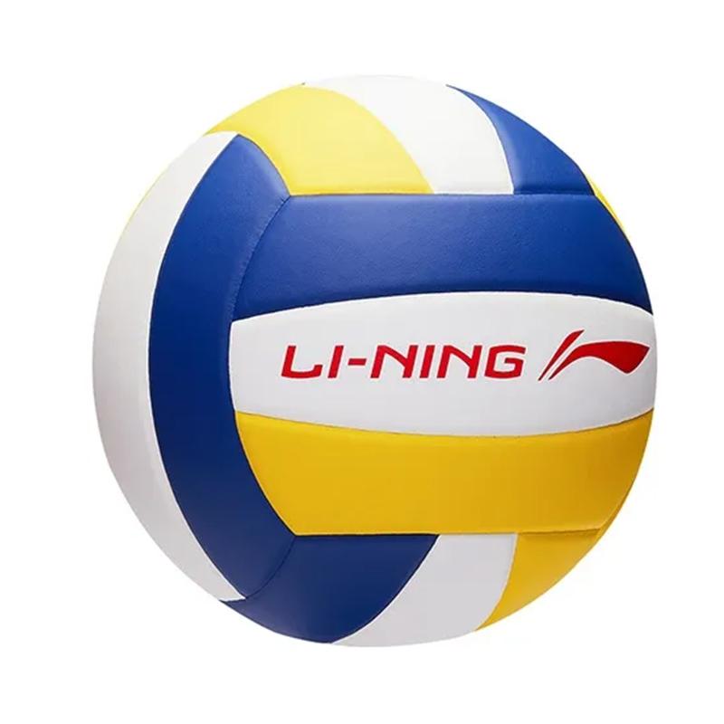 LiNing PU Size 5 Volleyball Unisex Blue White Yellow LVQK001-1