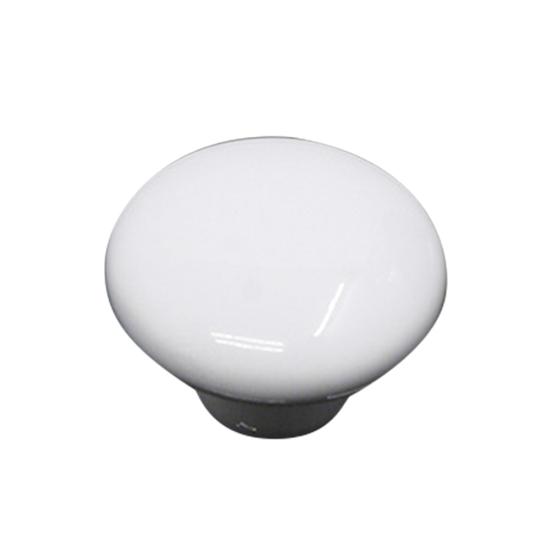 Puxador de gaveta de armário de cerâmica redondo moderno, puxador de móveis