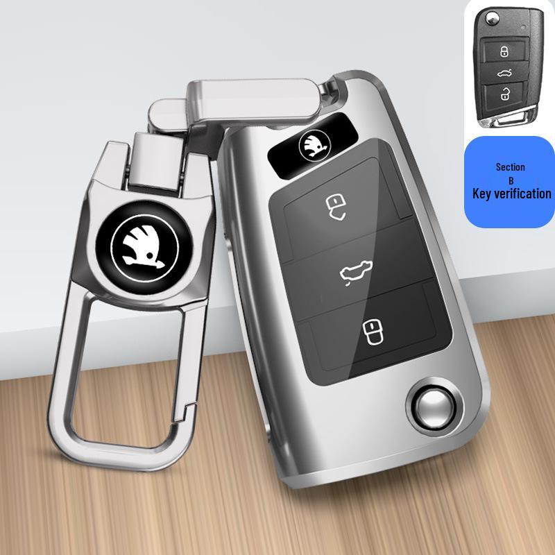 Skoda Octavia, Superb, Karoq, Kodiaq GT Key Case Metal Shell