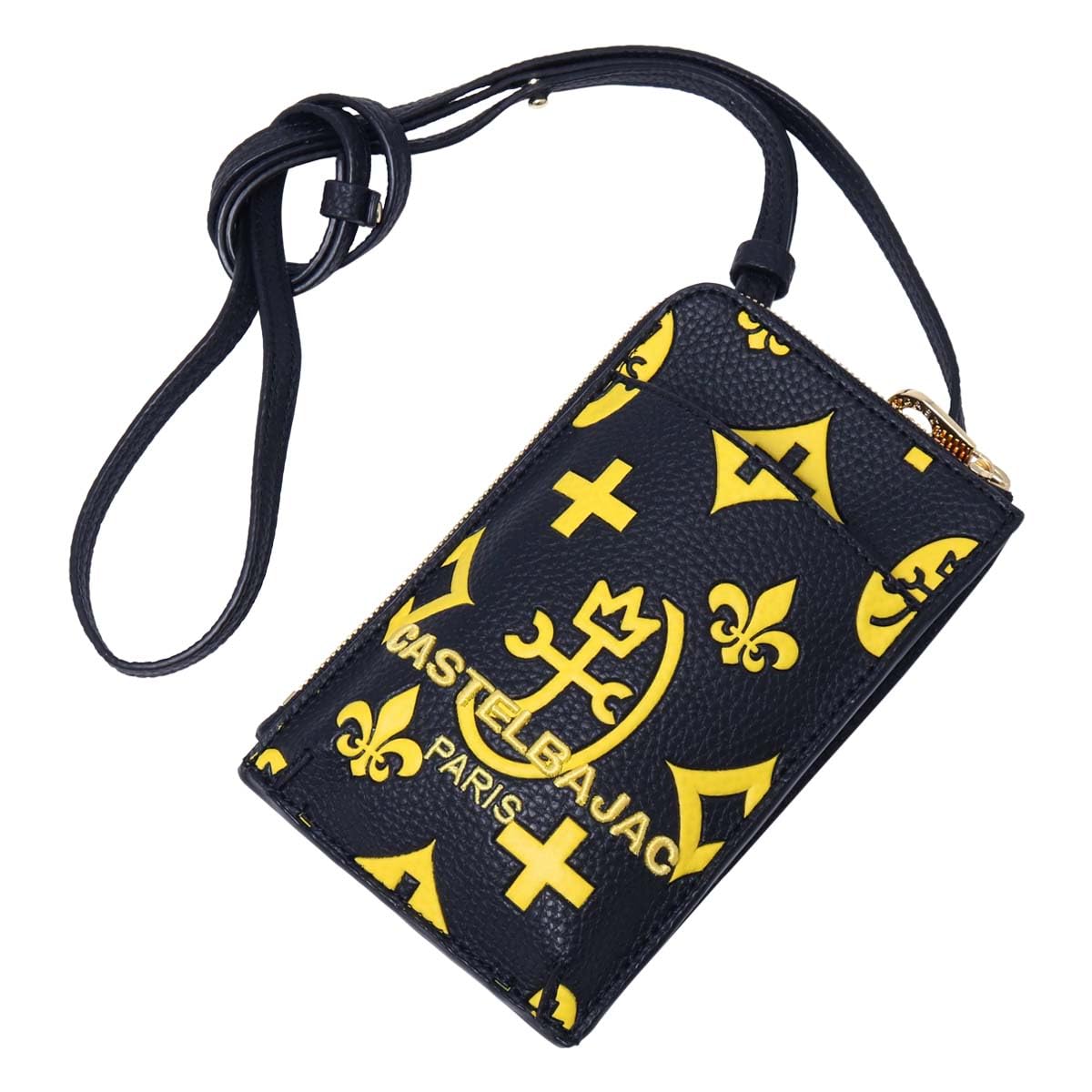 

Smartphone Shoulder Bag Water Repellent Mini Shoulder 068134 Yellow [Castelbajac] Women s [11] жовтий