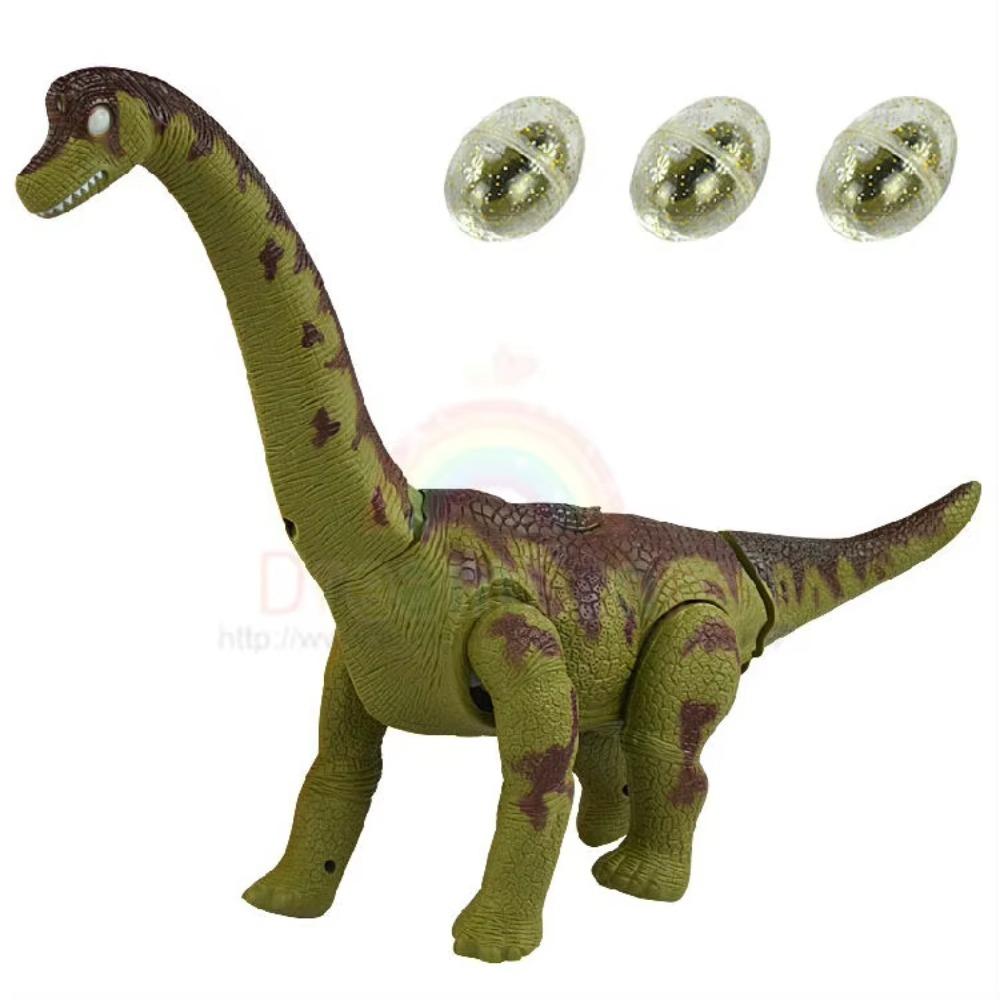 Simulation Electric Dinosaur Toys Projection Crawling Long-necked Toys  Birthday Gift