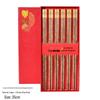 Huihuang Wenge Holz Essstäbchen Geschenkset