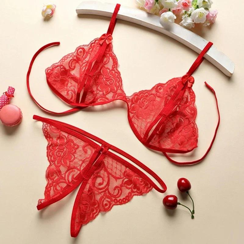 Sex Temptation Erotic Costume Transparent Sexy Underwear Adult Sex Product Erotic Sex Toys For Women Couples Set Lingerie