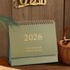 2026 Simple Style Mini Desk Calendar Desktop Display Portable Calendar Desktop Decoration Handmade Diary