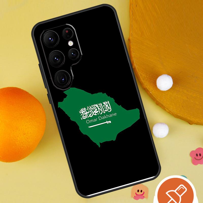 Saudi Arabia Flag Case For Samsung Galaxy S25 Ultra S24 S23 S22 S21 Ultra S9 S10 S20 Plus S24 FE Funda Cover