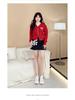 2025 Douyin Influencer Style Round Neck Slimming Knit Sweater Plus Size Women's Fashion Top
