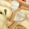 Silicone Rice Spoon for Cooker Ergonomic Handle Spoon Scratch-Resistant Non-Stick Essential Kitchen Utensil for Serving Mixing