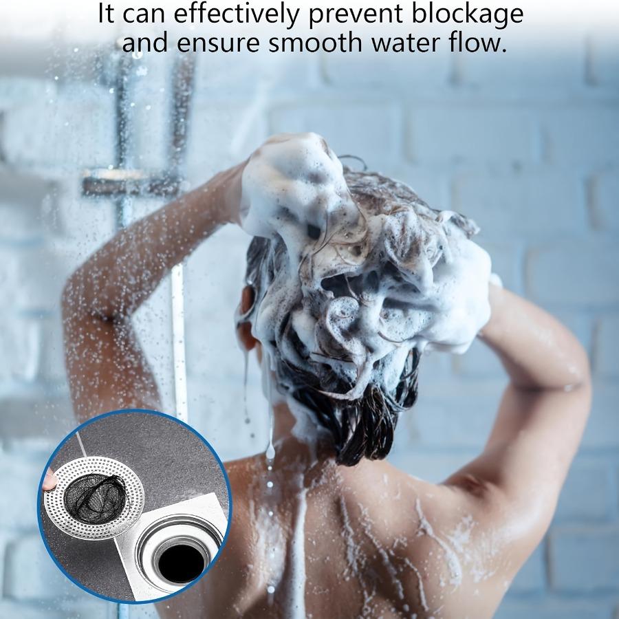 1pc Heavy-duty Cast Iron Mesh Filters – Ideal for Use in Showers, Bathtubs, Sinks, and for Collecting Hair.