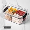 Transparent Plastic Food-Grade Storage Jar for Candy, Tea, Grains, and Cereal