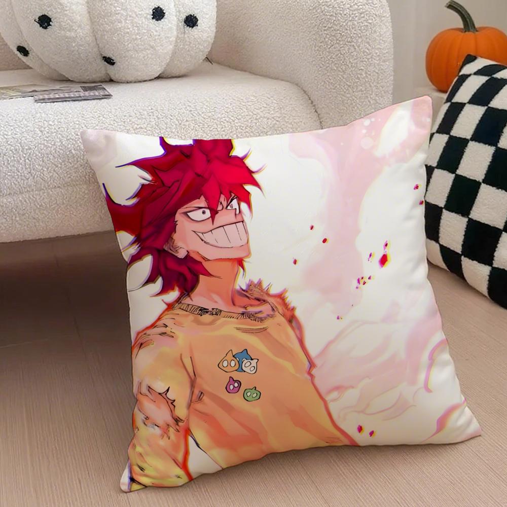 Anime Action HHardcore Leveling WWarrior Cushion Cover Throw Pillow Cover Hidden Button Durable Polyester Chair Cushion