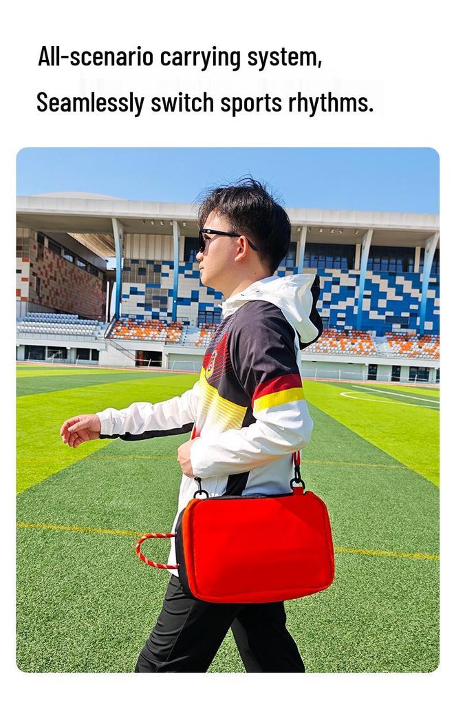 Portable Dual-Use Sports Shoe Bag with Handle