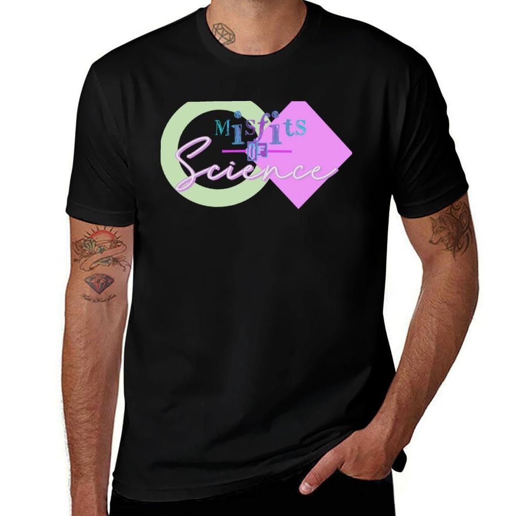 Misfits Of Science Retro 80s Long Tshirt Printed T Shirts For Unisex Tshirt