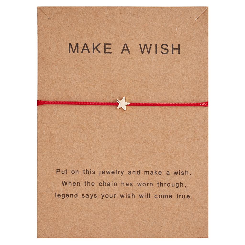 Minimalist Handmade Braided Star Bracelets For Women Men Charm Red Black Rope Chain Versatile Star Bracelet Friendship Jewelry