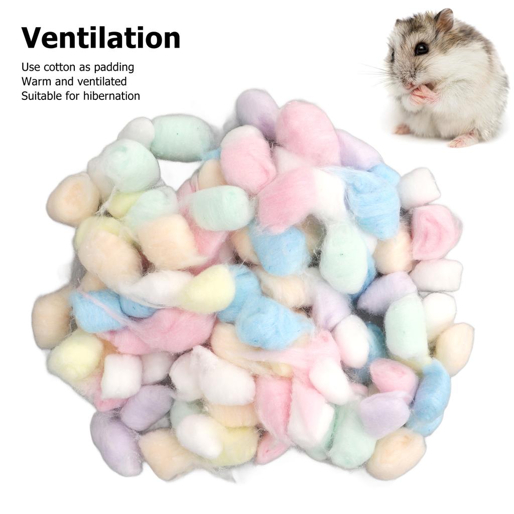 Hamster Cotton Winter Warm Soft Small Animal Bedding Cotton for Hamster Syrian Hamster Chinchilla
