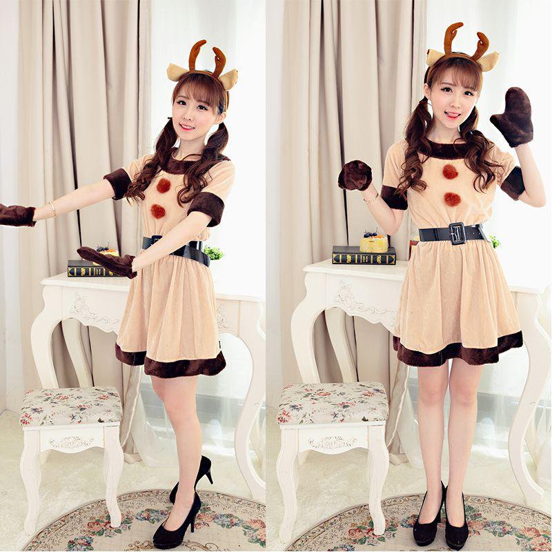 Deluxe Women Mrs Santa Claus Christmas Fancy Dress Costume Xmas Party Outfit