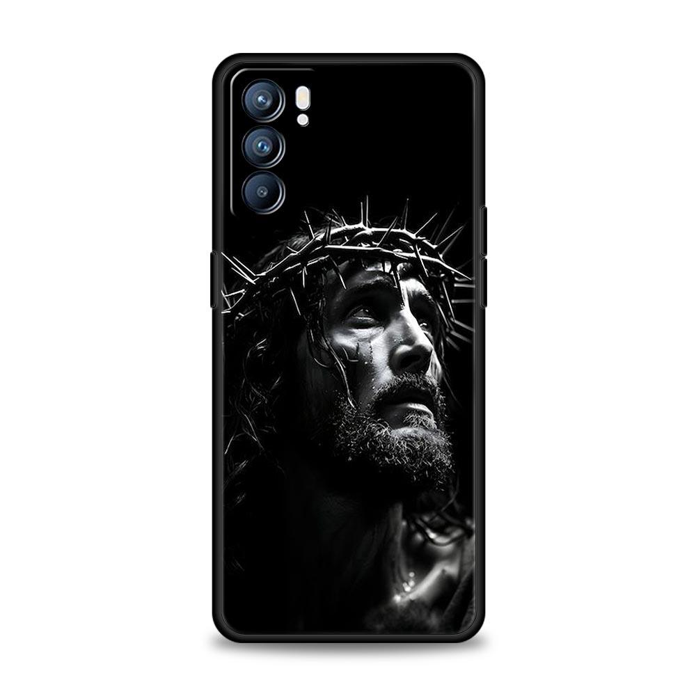 Christian Bible Jesus Phone Case For Oppo Reno14 Reno13 Reno12 11 F 10 Find X5 X9 Pro A54 5G A53 A52 A9 A78 4G A79 A80 A98 Cover