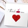 500pcs Sealing Stickers Love Heart Stickers Exquisite Blank Sealing Label Self-adhesive Handmade Reward Sticker Birthday