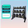 Yimai Fixed Rubber-Coated Dumbbell Set