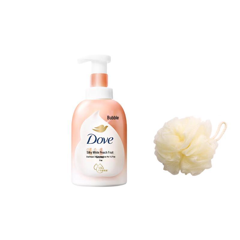 Dove White Peach Scented Shower Foam