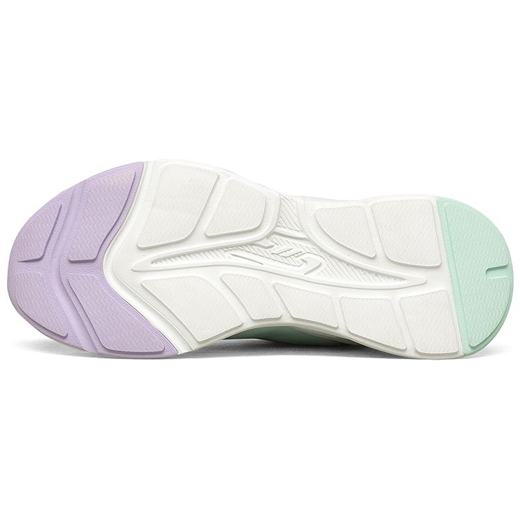 Skechers Bobs Bamina Macaron Tessuto Pelle Sintetica Comodo Versatile Scarpe Basse Stile Dad Sneaker Donna Bianco Viola Blu 117042-WLVM