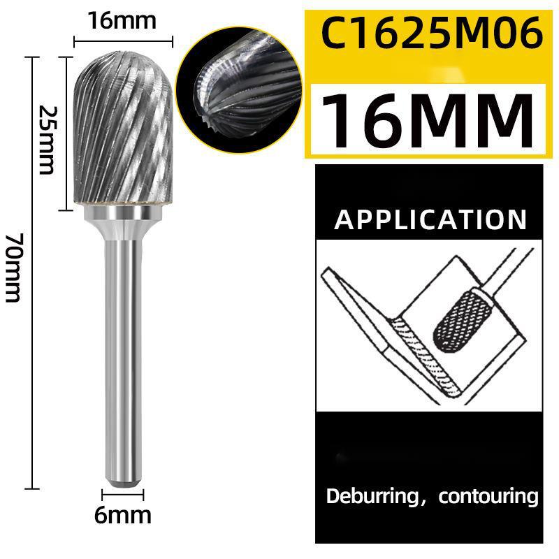C-Type CX-Type Carbide Rotary Burr: Single/Double Cut Drill Bit for Engraving & Milling