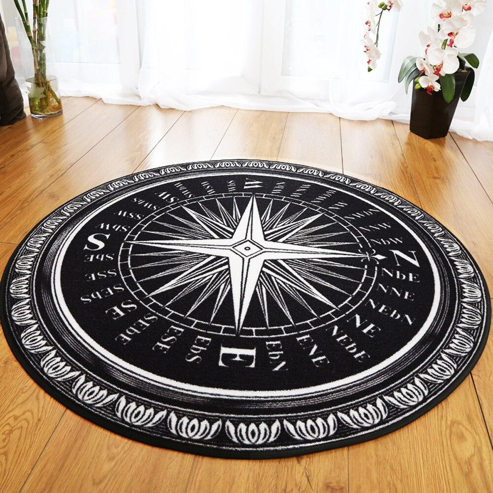 

Этнический стиль Мандала круглый ковер и ковер для гостиной нескользящие коврики для стула диван детская гостиная декоративный коврик 140