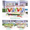 Preschool Montessori Toys, Newest Version Busy Book, Preschool Activity Binder, Busy Board with 11 Themes Autism Toys Book for Toddler