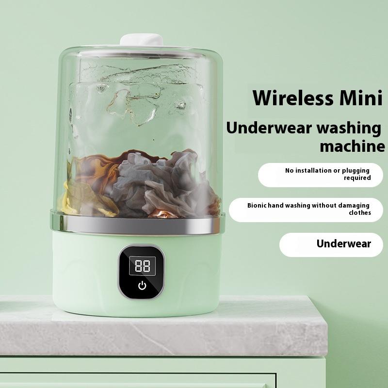 Portable Mini Washing Machine Small Laundry Washer Machine Clothes Cleaning Tool For Dormitories Travel Camping El Apartment