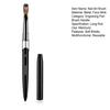 Nail Art Brush UV Handle Bristles Soft Faux Mink Metal Multifunctional Gel Carving Pen