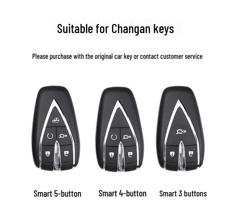 Changan Key Cover for Eado, CS35Plus, CS55Plus, CS75Plus, Oshan X7 and UNI-T