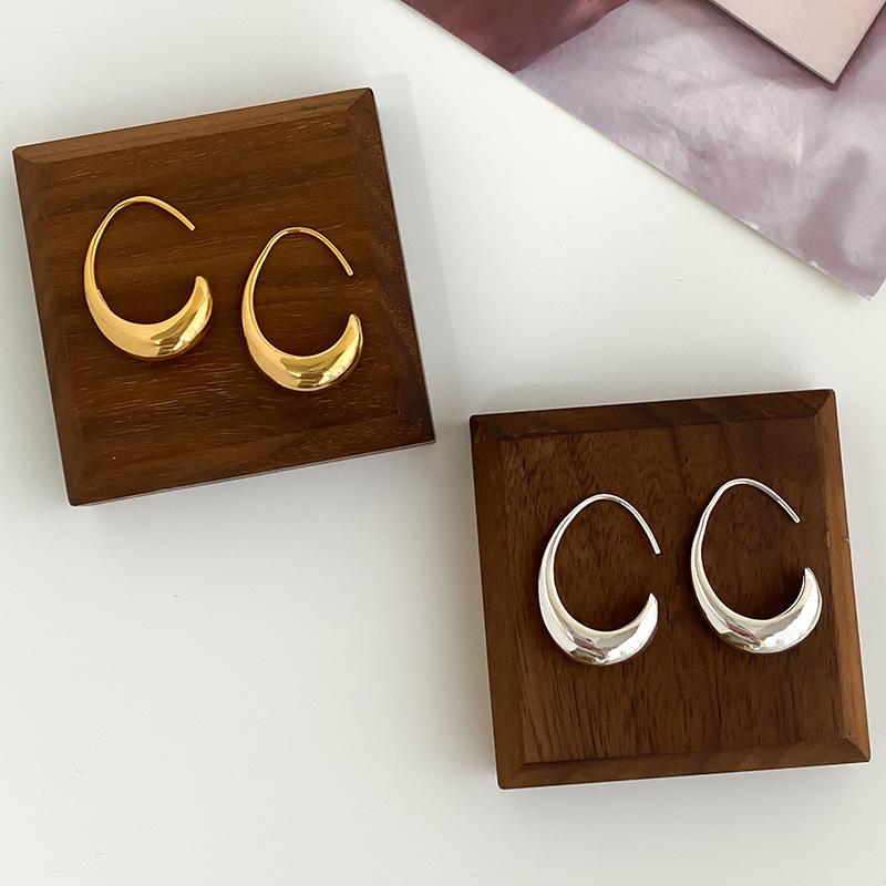 Niche Design Drop Earrings Cold Wind Simple Senior Sense of Earring Ear Hooks Personalized Affordable Dainty Earrings Durable Alloy Daily Wear