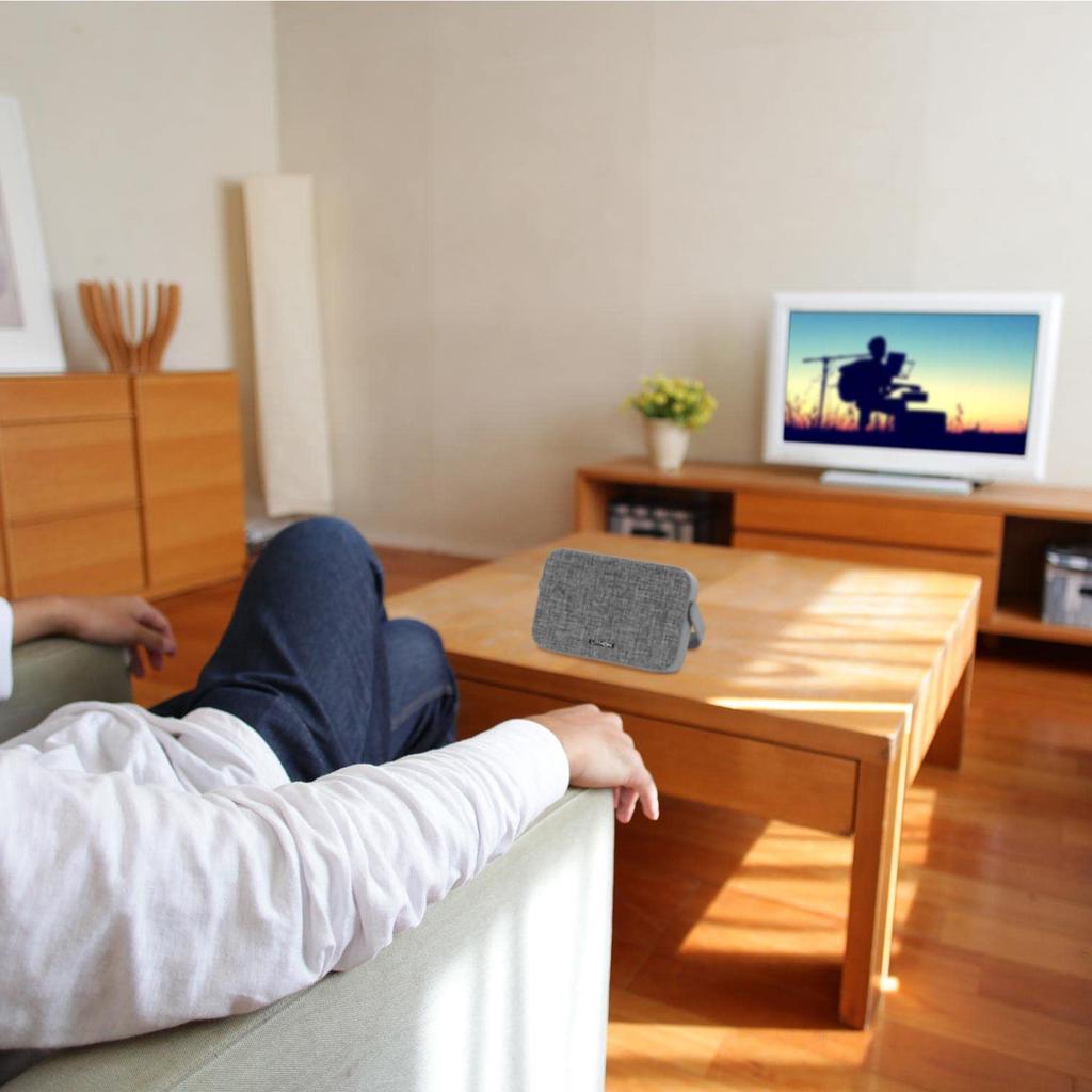 LITHON Wireless TV Speaker with Transmitter for Wireless Easy Operation and Features Enjoy TV Audio Right at Your Bluetooth and Wired Connections