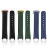 20mm Rubber Silicone Watch Strap Fit For Omega Seamaster 300 AT150 for Rolex black green water ghost watchband Folding buckle