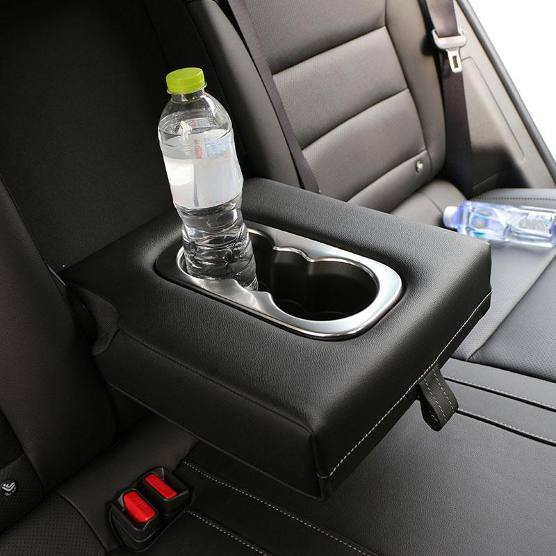 Car Rear Water Cup Holder Cover Trim Sticker for Renault Koleos 2017 2018 2019 2020 2025 Decoration Stickers Accessories